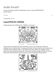 Commonly fitted in reciprocating cylinders as rod and piston bearings, hallite 506 is capable of withstanding. Pdf Layout Pcb Ocl 500watt Semut Data Academia Edu