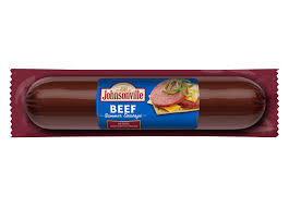 Form into two rolls and wrap in foil. Beef Summer Sausage 12 Oz Johnsonville Com