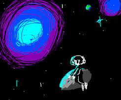 Hi You Re On A Rock Floating In Space Drawception