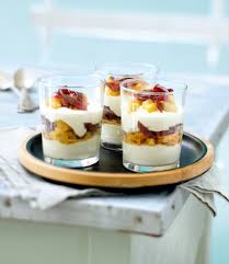 Verrine De Chevre Frais Pomme Verte Et Magret Fume Recette Recette Verrine Recette Verrine Apero Verrine Noel