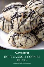 Serve warm with ice cream for dessert, or cut into smaller bites to. 25 Simple Cookies Recipes Ideas Cookie Recipes Cannoli Cookies Recipe Italian Christmas Cookies