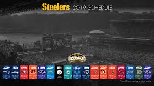 The Pittsburgh Steelers 2019 Schedule In Quarters Steel City Underground Visit espn to view the pittsburgh steelers team schedule for the current and previous seasons.
