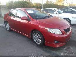 Prices for 2009 toyota corolla s currently range from to, with vehicle mileage ranging from to. Toyota Corolla S 2009 Red 1 8l Vin 1nxbu40e59z128431 Free Car History