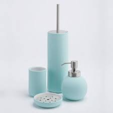 Bad Accessoires In Runder Form Und Angesagten Pastellfarben Seifenspender Badezimmer Dawelba Pastellfa Badezimmer Accessoires Seifenspender Set Badezimmer