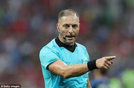 Romina ortega, esposa del árbitro argentino que incidió en el marcador del partido brasil vs. Referee Nestor Pitana Was Spot On With Var Ivan Perisic Handled The Ball Deliberately Daily Mail Online