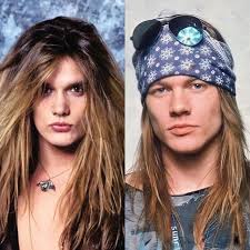 80s rock frontmen — Sebastian Bach and Axl Rose : r/VindictaRateCelebs