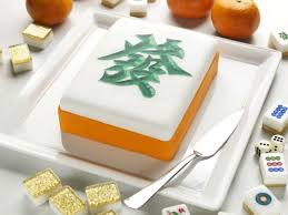Mah Jong Cake This Is Fa Csi The Green Dragon My Favorite Tile Neat Cake Sweet Treats Mandarin Orange Pound Cake