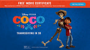 Darkest hour full movie #2 (2017) online free. Free Movie Ticket For Disney Pixar S Coco When You Buy 2 Herdez Salsas Jinxy Kids