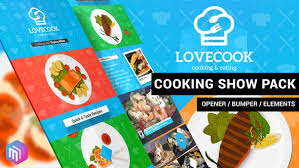 A bright a clear design with elegantly animated vegetables and utensils, original text perfect to advertise and promote your restaurant, bistro, greasy spoon, pub or for tv shows, commercials, promos and other gastronomy events. 85 Cooking Video Templates Compatible With Adobe After Effects