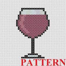 All cross stitch patterns are copyright dana batho and are for personal use only. Red Wine Counted Cross Stitch Pattern Wine Glass Cross Stitch Pa Cross Stitch Embroidery Cross Stitch Patterns Christmas Christmas Cross Stitch Patterns Free