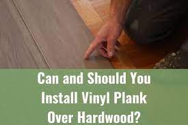 Follow these tips for installing lvt in the bathroom. Can And Should You Install Vinyl Plank Over Hardwood Ready To Diy