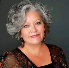 Embracing natural silver hair at 55