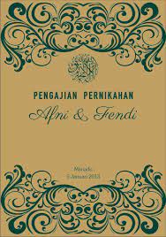 Surat undangan ini juga nir memiliki sifat. Buku Pengajian Menjelang Pernikahan Afni S Daily Notes
