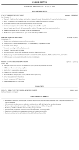 The perfect help desk job description on your resume will make your recruiter choose you. Service Delivery Specialist Resume Sample Mintresume