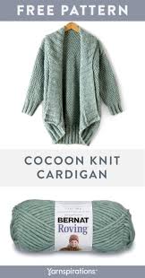 They are especially popular as photo props for newborn babies but are also functional in keeping them warm (as well as cute!). This Cardigan S Oversized Relaxed Look Is Enhanced By The Soft Thickness Of Bernat Roving A B Knit Cardigan Pattern Sweater Knitting Patterns Sweater Pattern