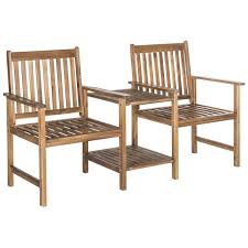 Loon Peak Brea Solid Wood Tete A Tete Bench Reviews Wayfair In 2020 Patio Seating Patio Chairs Outdoor Bench
