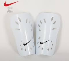 Details About Nike Men J Guards Shin Guards White Red Blue Football Soccer Leg Shin Pad Sp0040