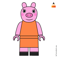 Peppa Pig Drawing Lego Peppa Pig George Pig Mummy Pig Daddy Pig Peppa Pig Drawing Pig Drawing Peppa Pig George