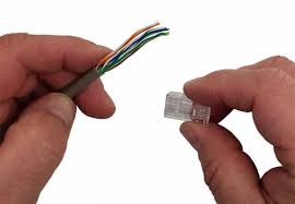 Rj45 plugs feature eight pins to which the wire strands of a cable interface electrically. Dintek Ezi Plug Rj45 Pass Through Connection Dintek Articles Dintek Electronic Ltd