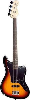 Squier Vintage Modified Jaguar Bass Special 3 Color Sunburst With Rosewood Fingerboard Squier Bass Bass Guitar