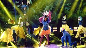 Guessing the identity of a celebrity dancer. Who Was Unmasked On The Masked Dancer Last Night Masked Dancer Eliminations