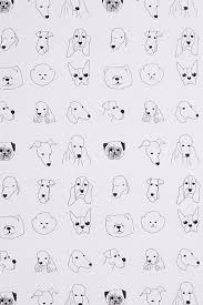Black And White Paw Print Wallpaper Dogs Wallpaper Dog Wallpaper Iphone Cat Wallpaper Pattern Wallpaper