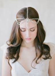 Rhinestone Boho Headdress Style 503 Rhinestone Headpiece Hair Adornments Bridal Accessories