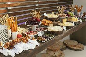 Pin By Liliana Musteata On Table Buffet Layouts Buffet Food Wedding Food Table Reception Food