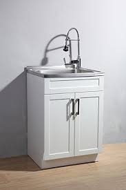 utility laundry sink with cabinet