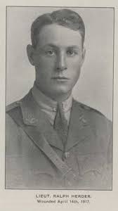 Lt Ralph Barnes Herder (1894-1955)