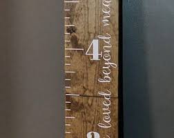 18 Credible Ruler Growth Chart Etsy