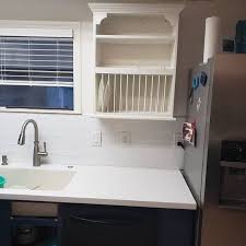 Under Cabinet Wood Plate Dish Rack Cabinet Shelf Kitchen Holds Etsy In 2020 Dish Rack Cabinet Plate Racks In Kitchen Dish Racks