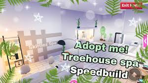 How many rooms does the shop house have in adopt me? Treehouse Spa Adopt Me Speedbuild Part 1 Youtube