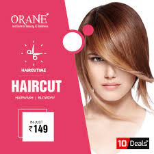 Stay Stylish Without Putting Much Effort By Having Gorgeous Hair Get Haircut With Hairwash Blowdry In Just Rs 149 At Beauty Saloon Haircut Deals Beauty Ad