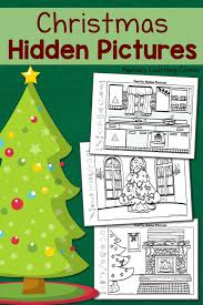 Christmas Hidden Pictures Worksheets Preschool Christmas Christmas Worksheets Christmas Kindergarten