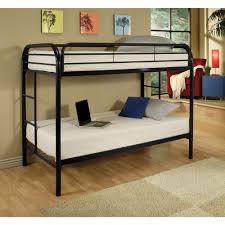 Acme Eclipse Twin Over Twin Metal Bunk Bed Multiple Colors Walmart Com Walmart Com