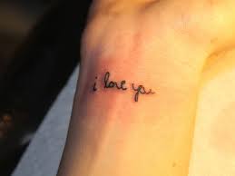 Tattoo on wrist might appear you simple but signifies much to the wearer. 20 I Love You Tattoos On Wrists