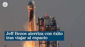 La fecha de lanzamiento, en el que bezos estará acompañado de su hermano, se ha programado 15 días después de su marcha como consejero delegado de amazon. Xugdcvwkjkmnlm