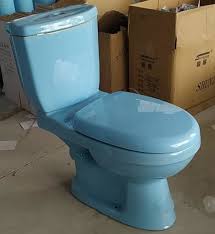 A siphonic toilet uses a combination of water pressure and gravity to accmplish this. China Big Outlet Hole Two Pieces Wash Down Color Wc Toilet Bowl China Toilet Decorated Toilet