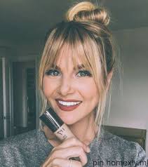 Coupe Pour Cheveux Fins La Frange Effilee Cheveux Coupe Effilee Fins F Haar Inspiratie Kapsel Pony Haar