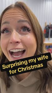 Asked my wife what she wanted for Christmas. She smiled a big smile and  said: “Something big, nice, that I can use everyday. Oh yea, make sure it  comes in pearl white