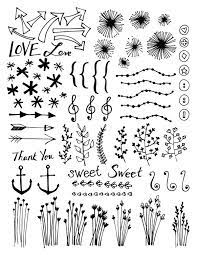 Think dog walking, vacation, education or daycare businesses. Hand Drawn Vector Doodle Set Dabbles Babblesdabbles Babbles Doodle Designs How To Draw Hands Doodles
