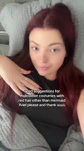 Need Halloween suggestions rn #halloween #halloweencostume #costumeideas  #halloweencostumeideas #redhair #red #ariel