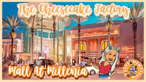 The mall at millenia should be your first stop if you're looking for luxury brands in orlando, as long as you're not too worried about the price tag. Live The Cheesecake Factory Mall At Millenia Shop Have Dinner With Us Youtube