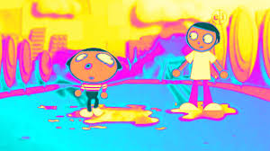He is dot 's older brother. Pbs Kids Dash And Dot Play In A Puddle Logo Effects Youtube