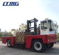 Multidirectional 10 Ton Diesel Side Loader Truck for Tube Wood Loading