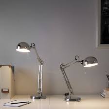 Forsa Work Lamp With Led Bulb Nickel Plated Ikea Lamp Work Lamp Led Bulb
