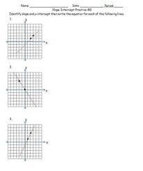 Slope Intercept Practice 2 Cc 7 Ee 4 Slope Intercept Slope Intercept Form Slopes