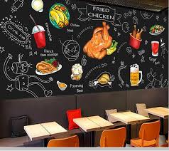 Tons of awesome chicken wallpapers to download for free. Papel De Parede Blackboard Graffiti Restaurant Fried Chicken Shop Food Wallpaper Kitchen Beer House Bar Mural Wallpapers Aliexpress