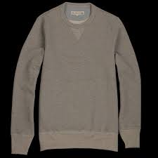 Unionmade Merz B Schwanen Strong Fleece Sweatshirt In Grey Melange Sweaters Long Sleeve Tshirt Men Sweatshirt Fleece